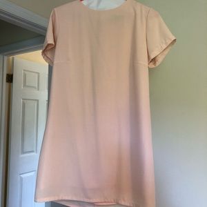 Lulus Blush Cocktail Dress